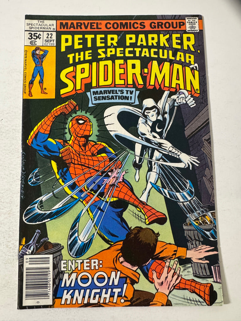 SPECTACULAR SPIDER-MAN #22 VF/NM