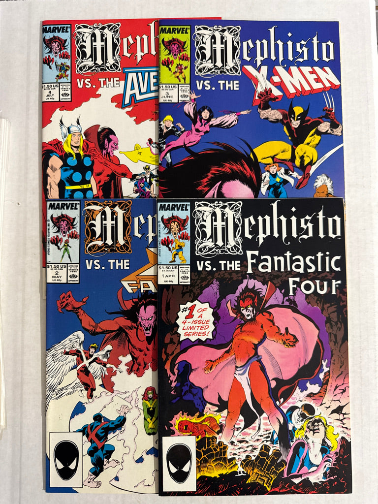 MEPHISTO VS #1-4 VF/NM SET