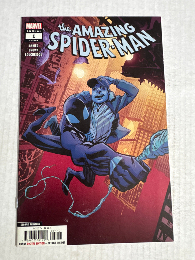 AMAZING SPIDER-MAN ANNUAL #1 2018 VF/NM 2nd Print Ryan Ottley Variant