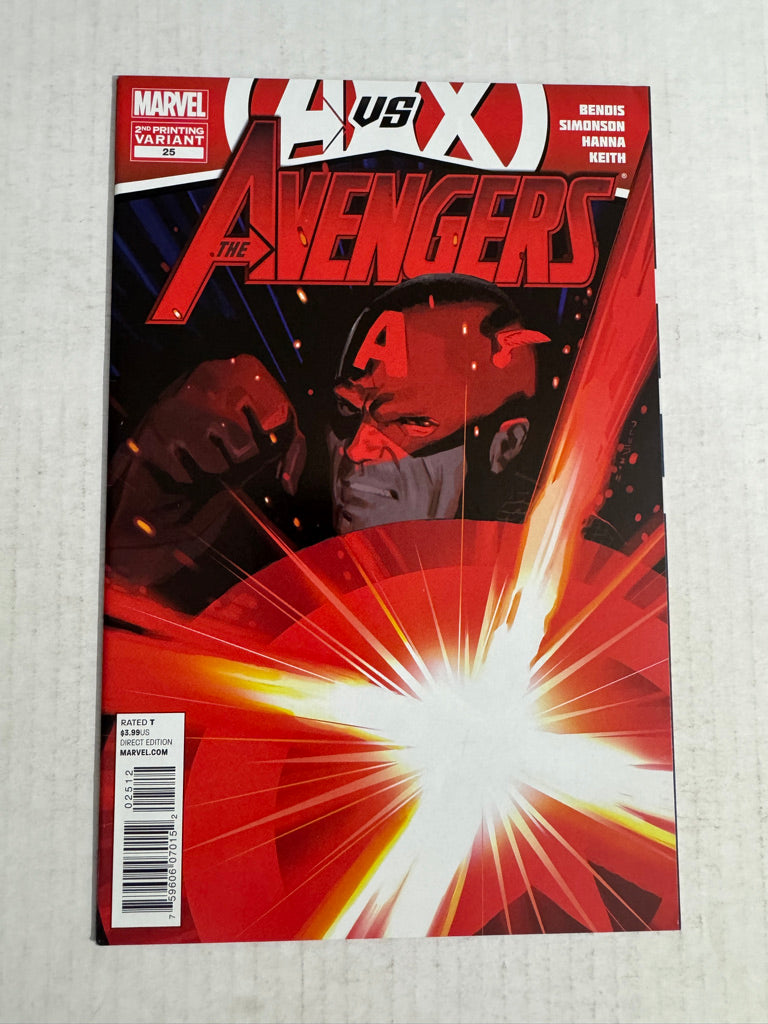 AVENGERS #25 Vol 4 NM 2nd Print Variant