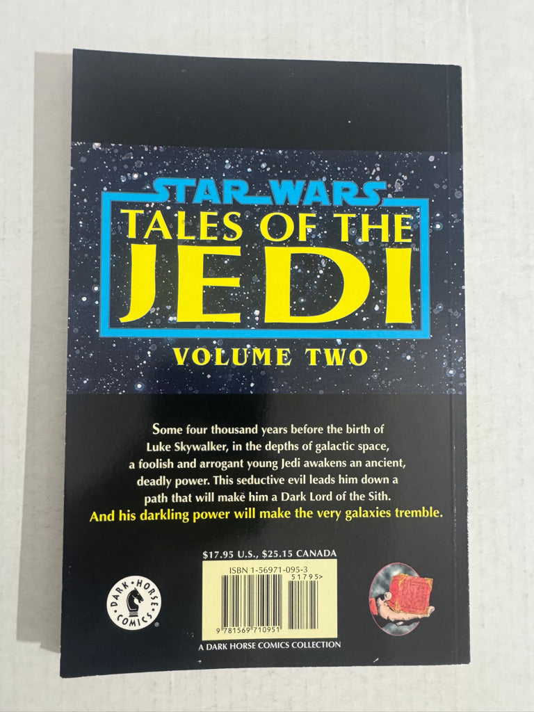 STAR WARS TALES OF THE JEDI Dark Lords of The Sith TPB OOP