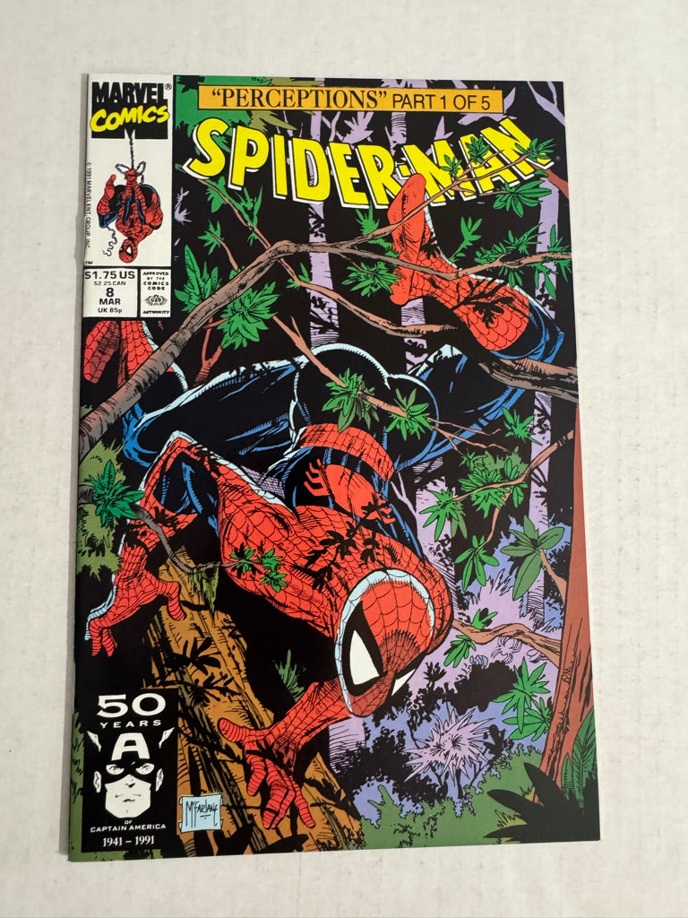 SPIDER-MAN #8 NM Todd McFarlane Cover