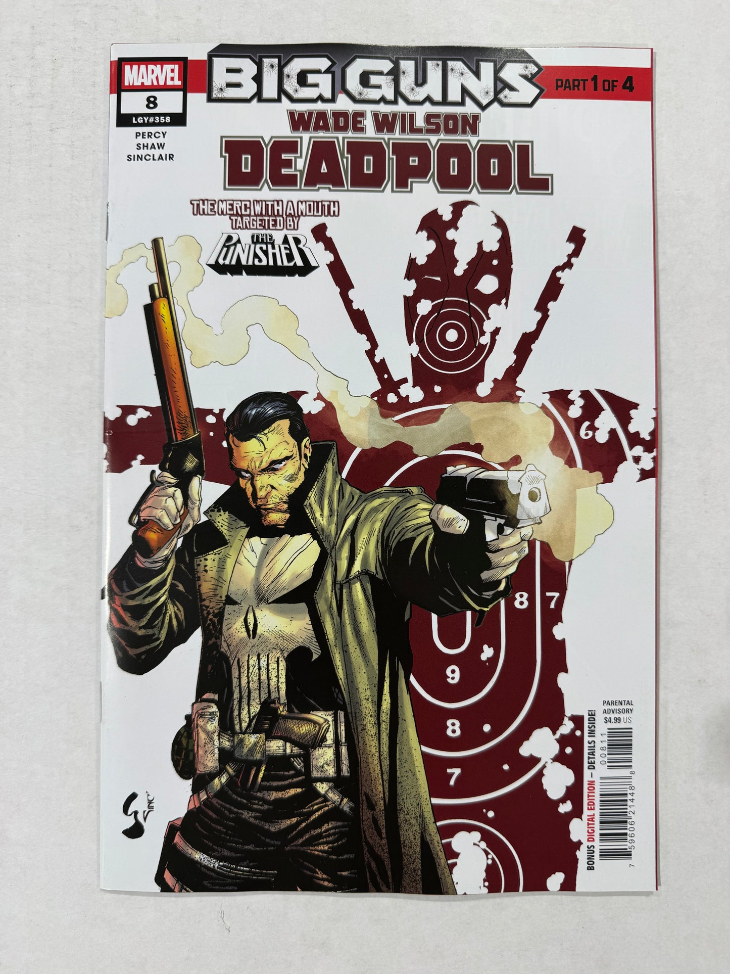 WADE WILSON DEADPOOL #8 NM