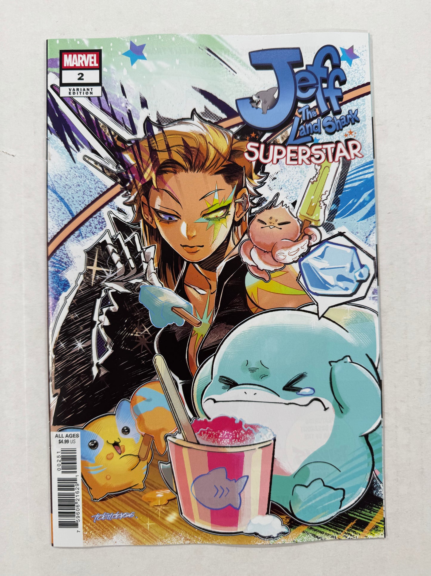 JEFF THE LAND SHARK: SUPERSTAR #2 NM Tokitokoro Variant