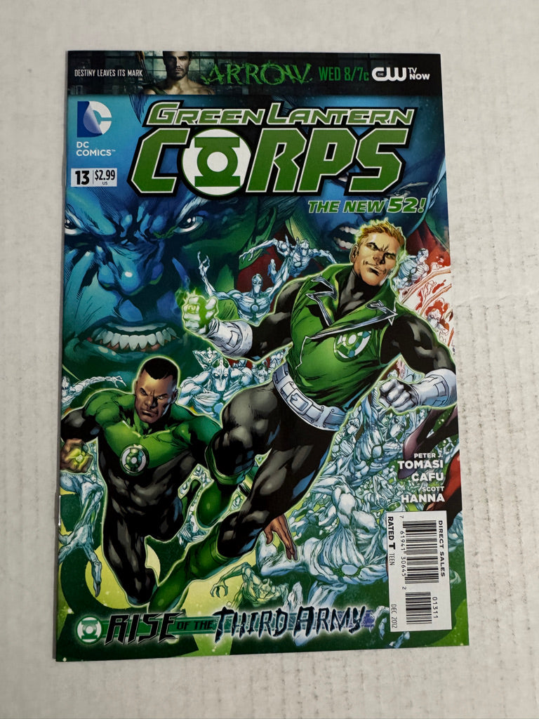 GREEN LANTERN CORPS #13 Vol 3 NM-