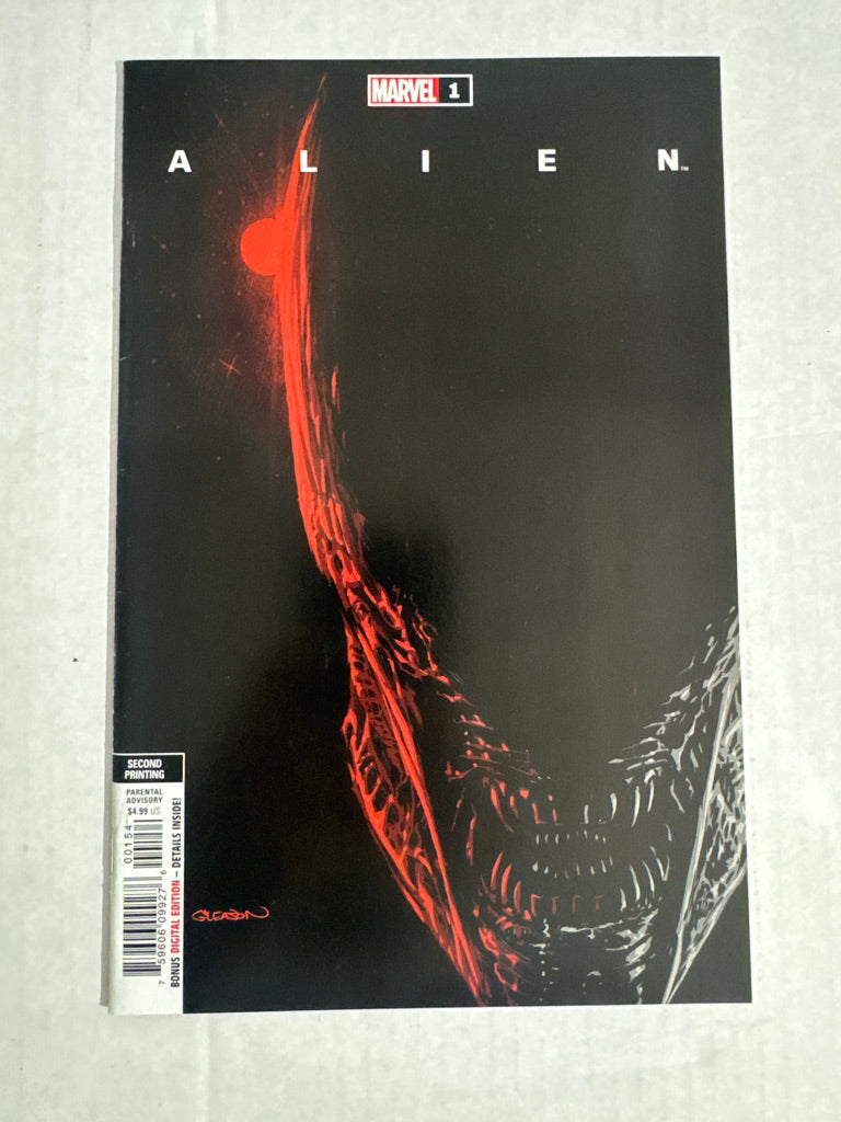ALIEN #1 VF/NM 1:25 2nd Print Patrick Gleason Variant 1ST APPEARANCE