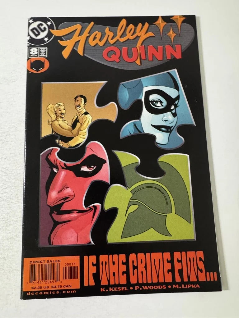 HARLEY QUINN #8 VF/NM Terry Dodson Cover