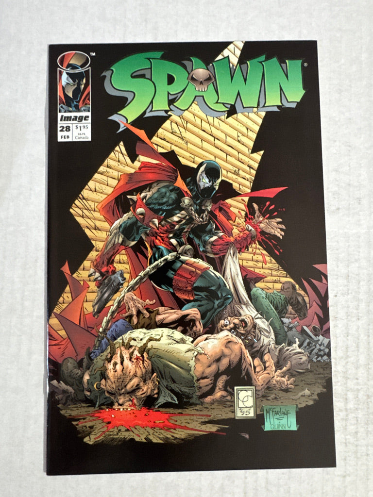 SPAWN #28 NM Greg Capullo & Todd McFarlane Cover