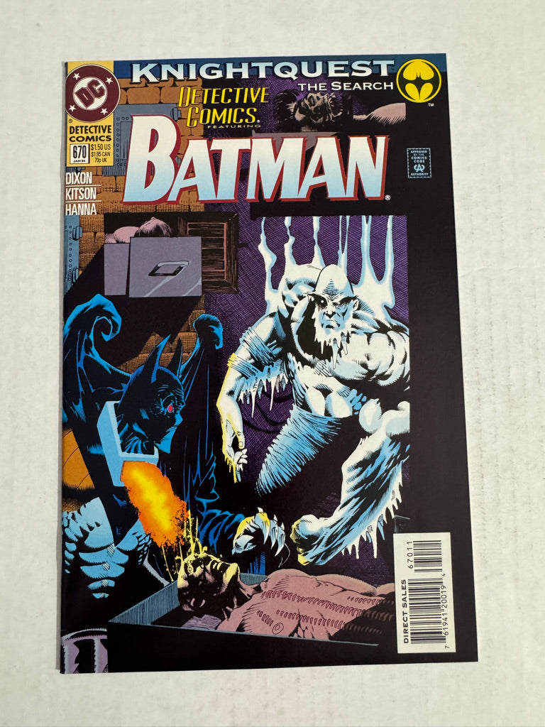 DETECTIVE COMICS #670 NM Kelley Jones Cover