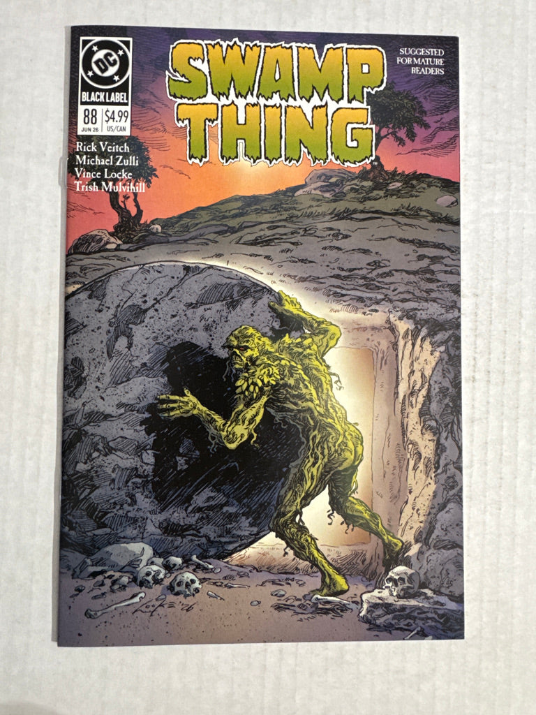 SWAMP THING 1989 #1 NM 2nd Print Variant