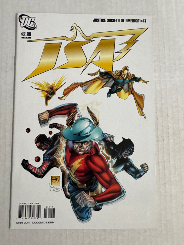 JUSTICE SOCIETY OF AMERICA #47 Vol 3 NM Shane Davis Cover
