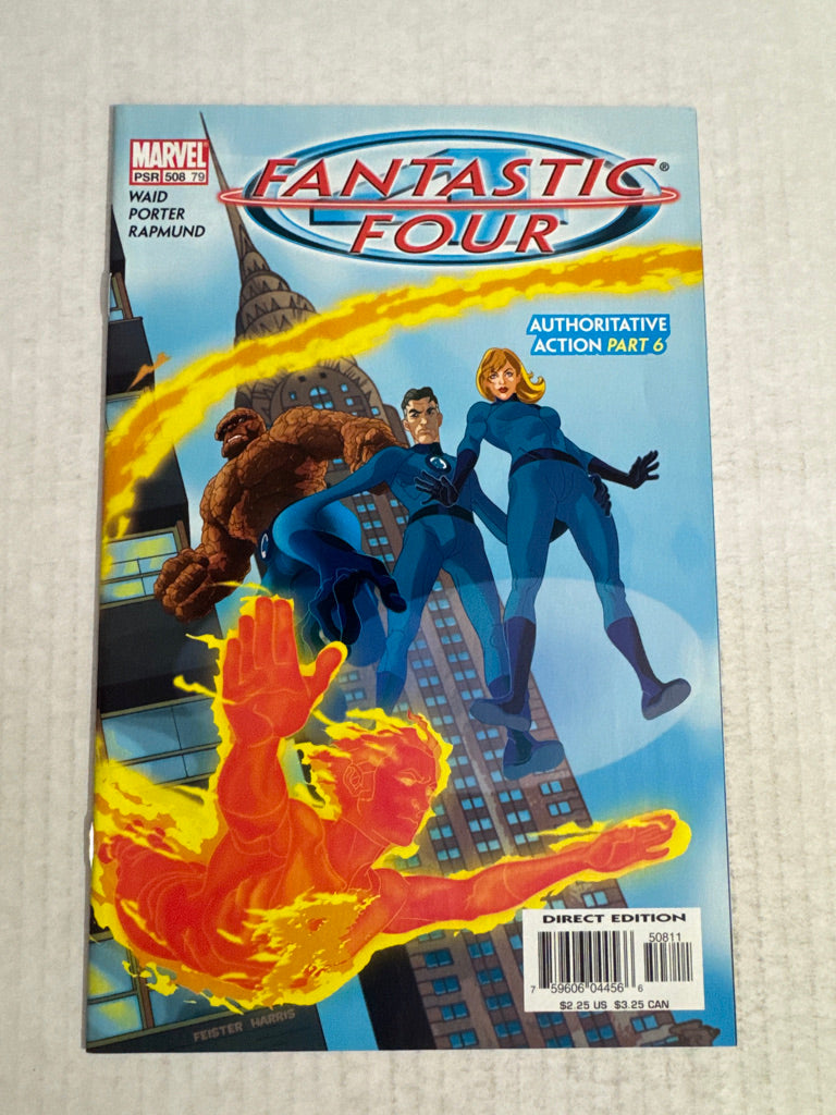 FANTASTIC FOUR #508 NM Tony Harris Cover