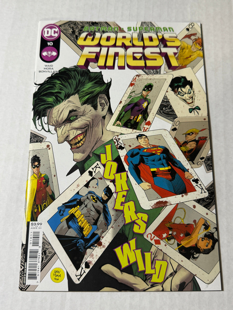 BATMAN SUPERMAN WORLD'S FINEST #10 NM Dan Mora Cover