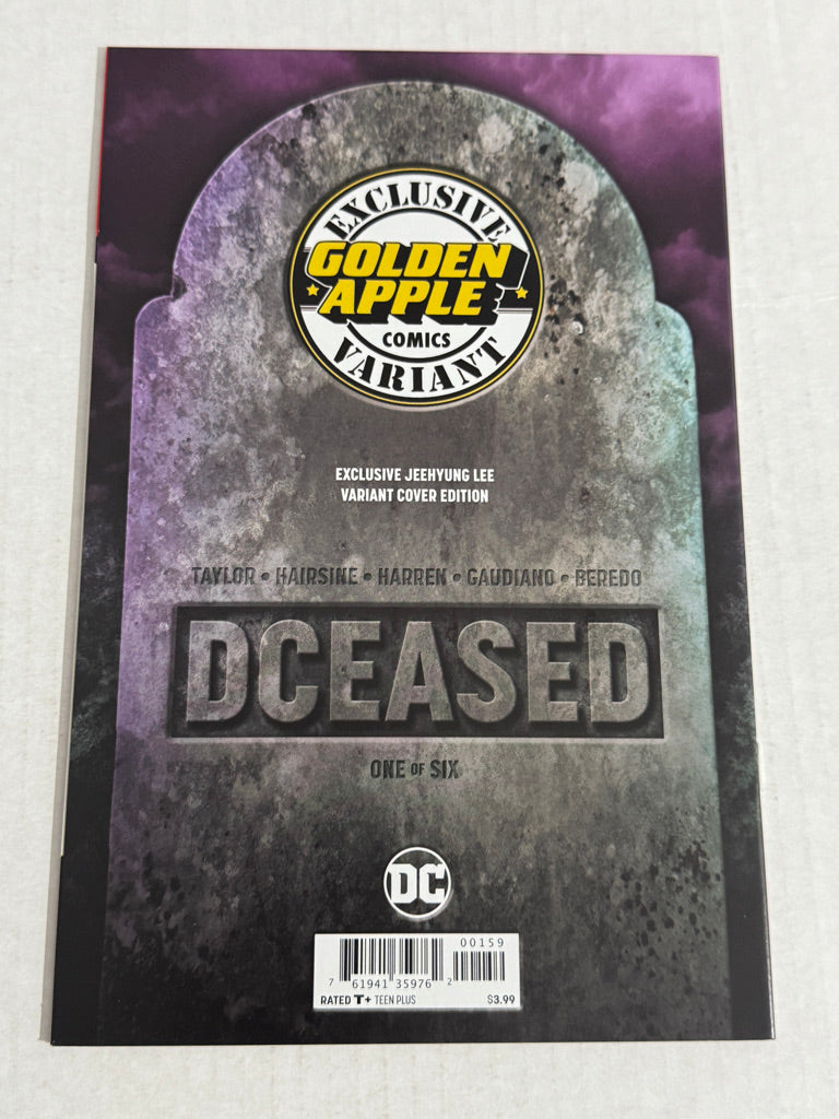 DCEASED #1 NM Virgin Jeehyung Lee Store Exclusive Variant