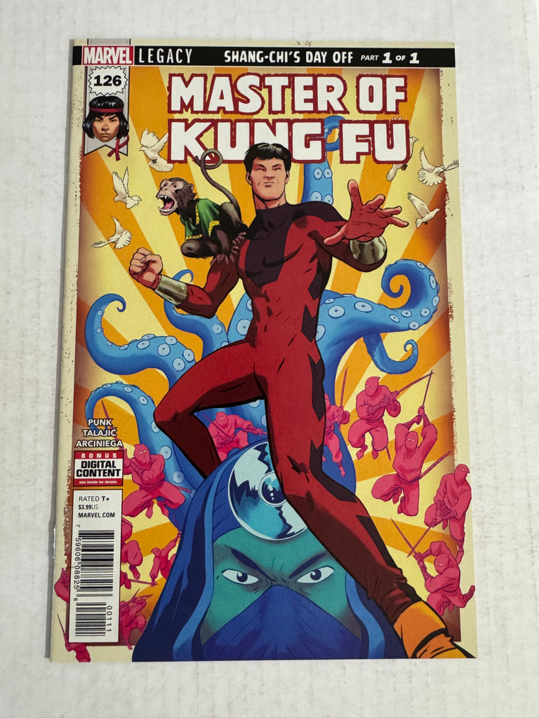MASTER OF KUNG FU #126 NM