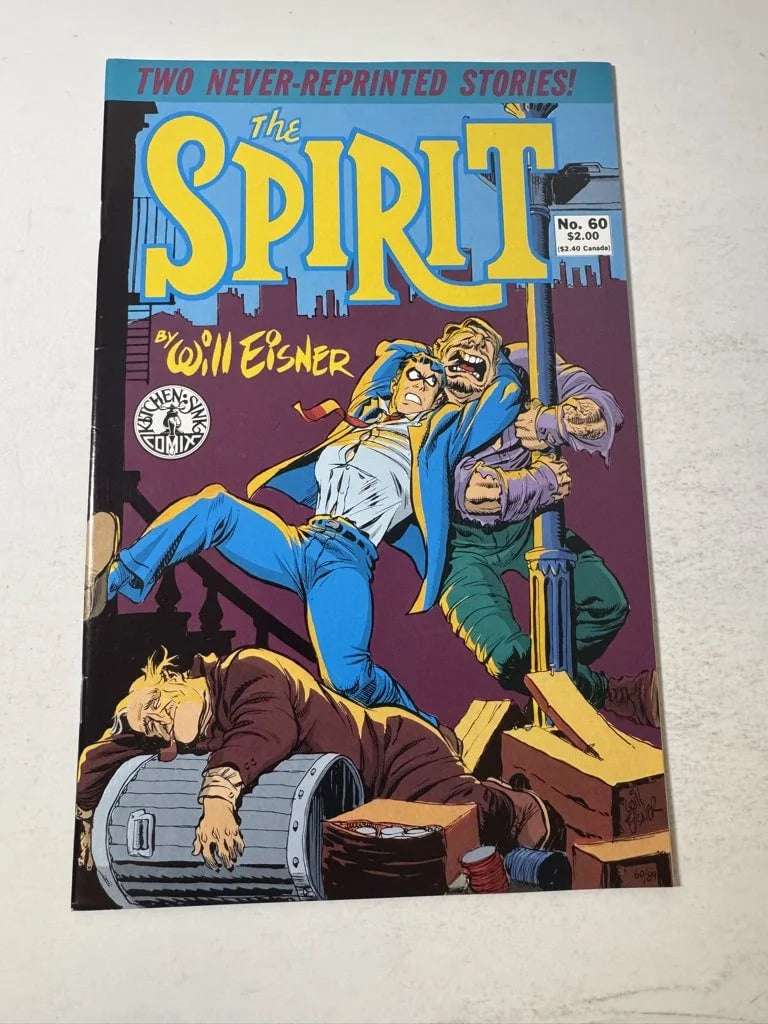 THE SPIRIT #60 VF+ (Kitchen Sink)