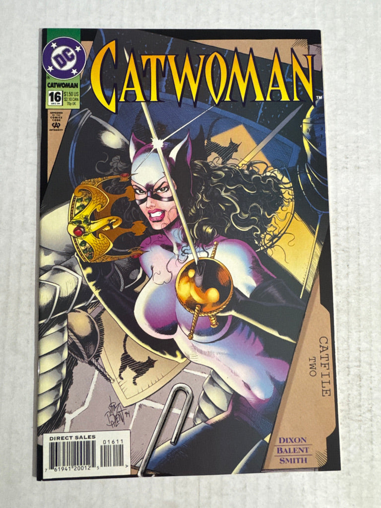 CATWOMAN #16 Vol 2 NM Jim Balent Cover