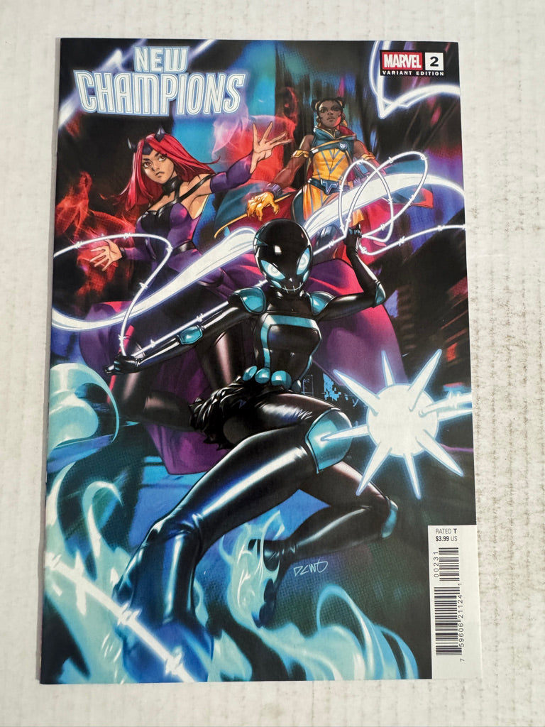 NEW CHAMPIONS #2 NM Derrick Chew Variant 1ST APPEARANCE