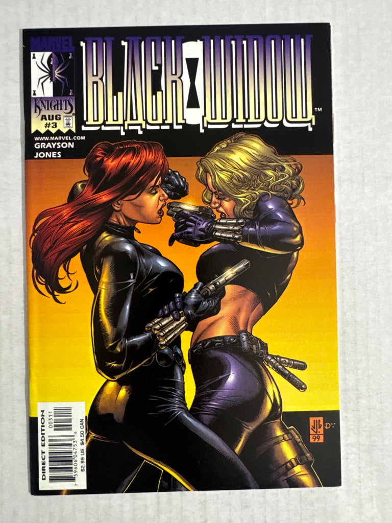 BLACK WIDOW #3 NM- JG Jones Cover