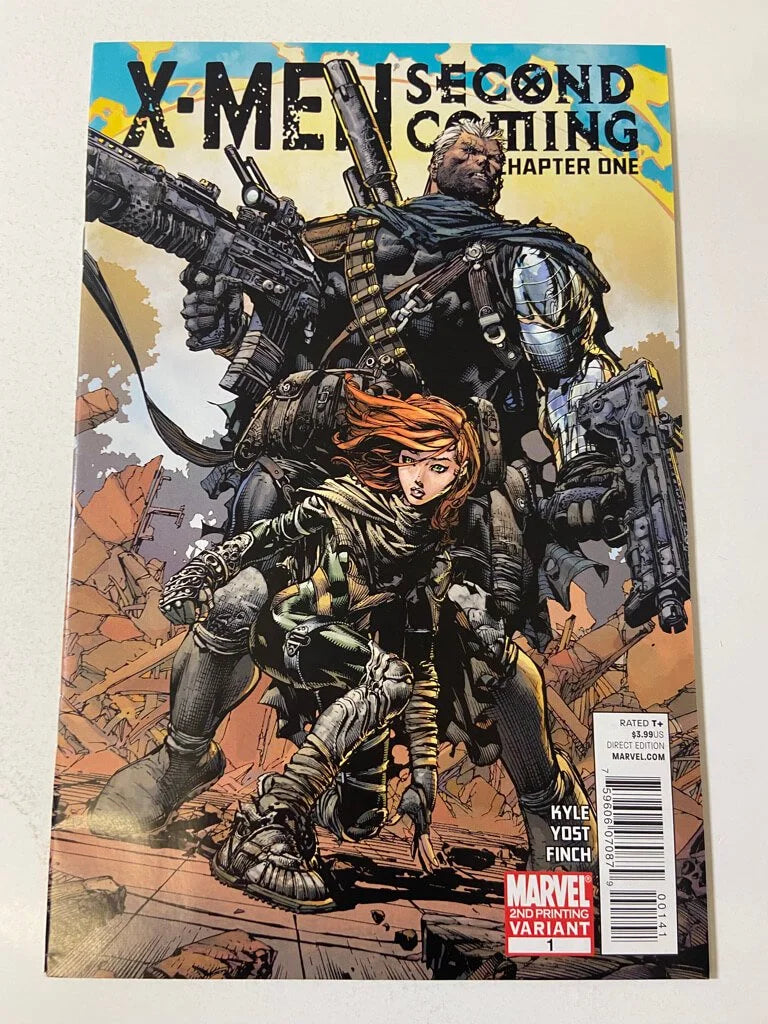X-MEN SECOND COMING #1 VF/NM David Finch 2nd Print Variant