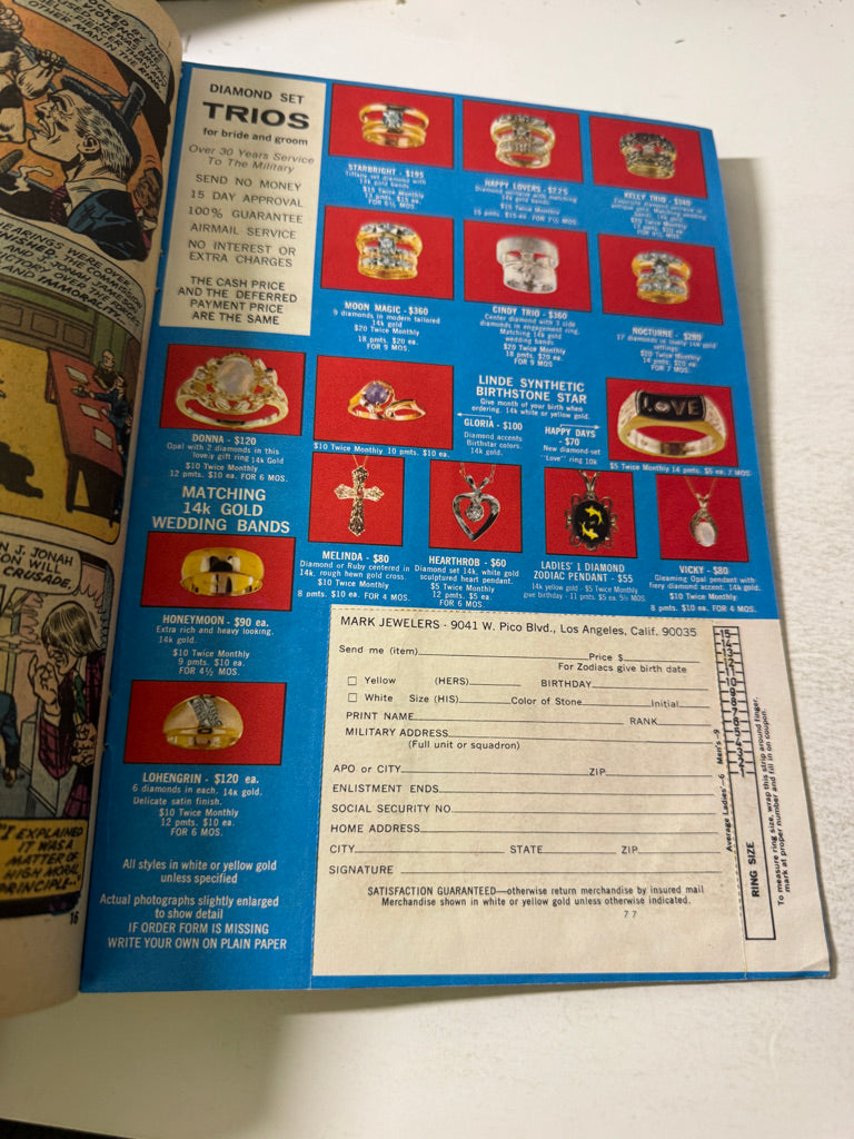 AMAZING SPIDER-MAN #140 GD Mark Jewelers Edition