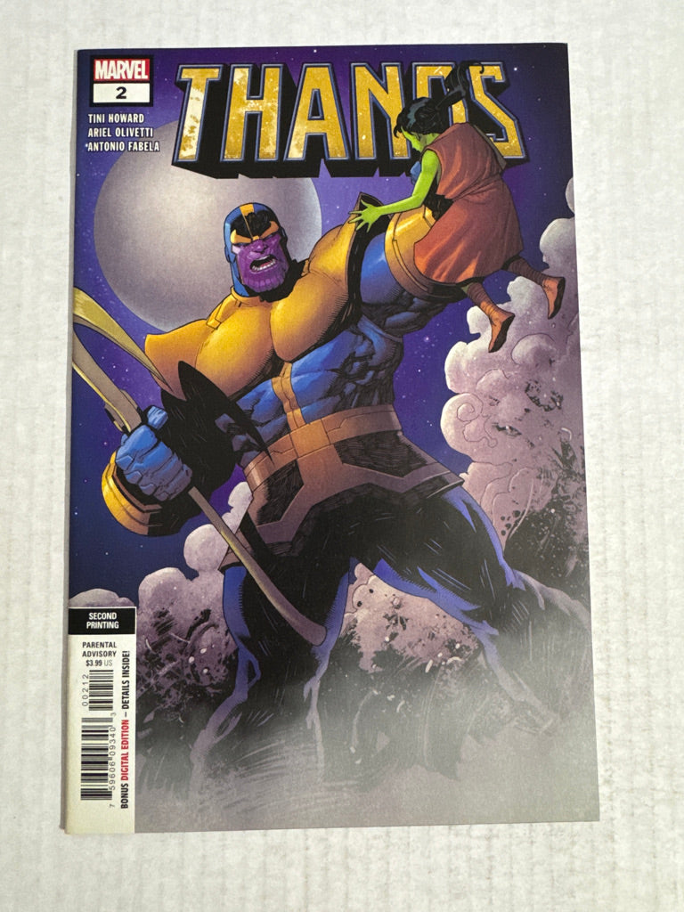 THANOS #2 Vol 3 NM 2nd Print Variant