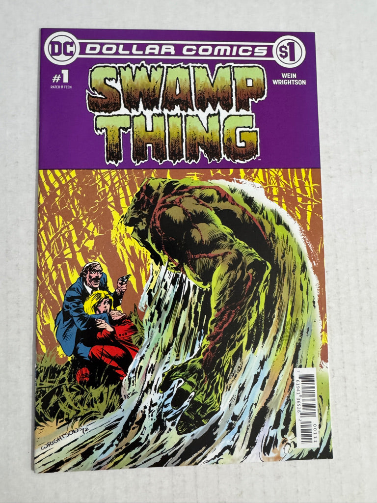 SWAMP THING #1 NM Bernie Wrightson Dollar Comics Varaint