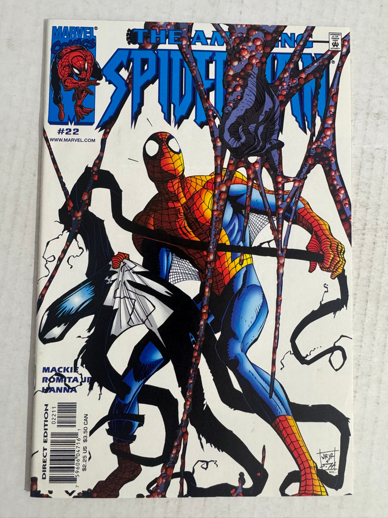 AMAZING SPIDER-MAN #22 Vol 2 NM John Romita Jr Cover
