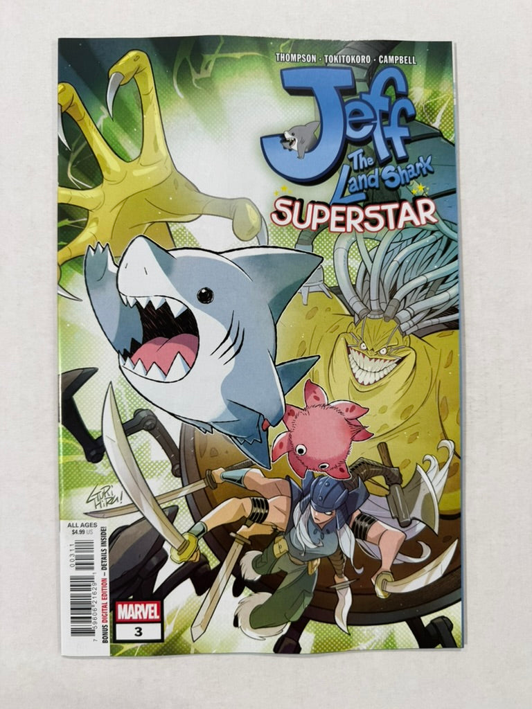 JEFF THE LANDSHARK: SUPERSTAR #3 NM