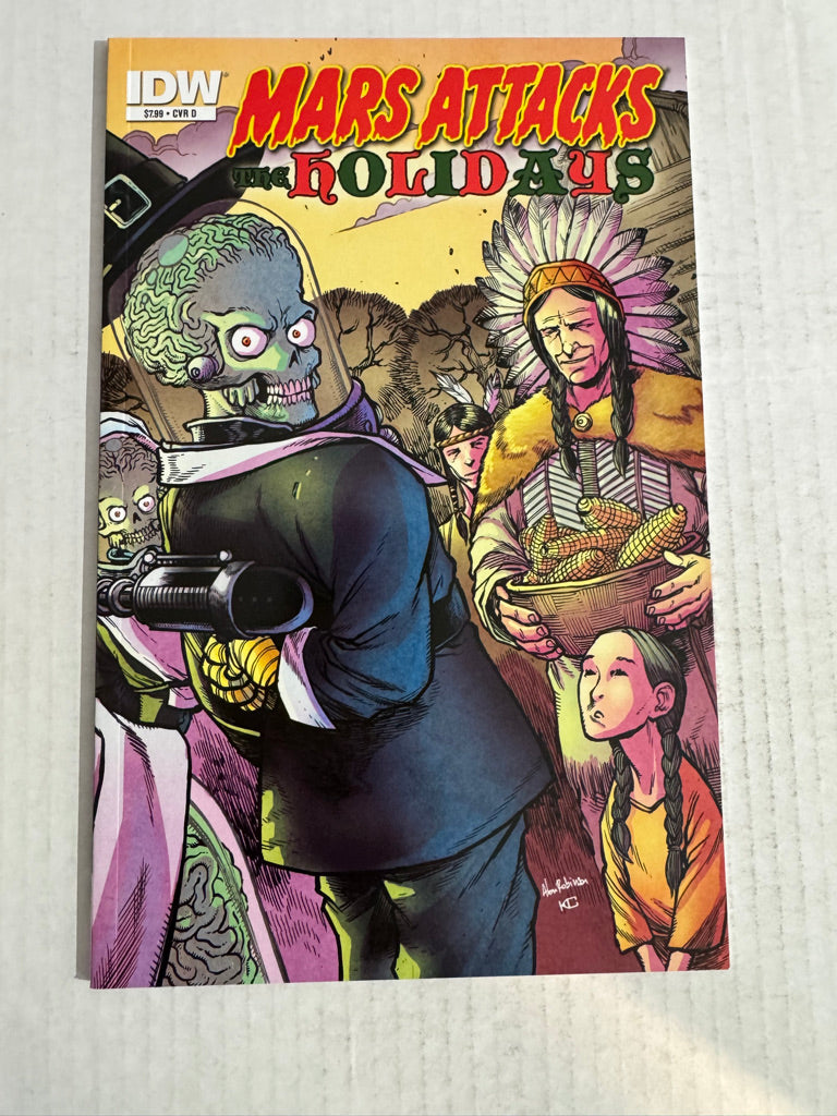 MARS ATTACKS THE HOLIDAYS NM D Variant