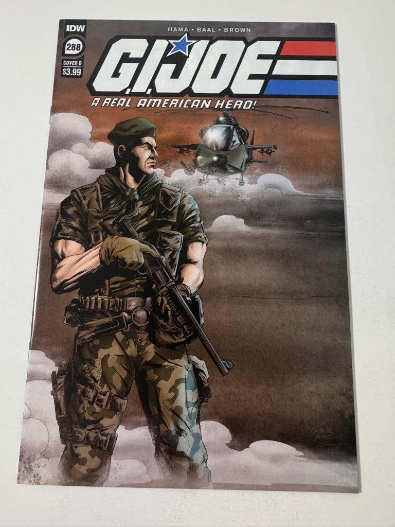 GI JOE A Real American Hero #288 NM B Variant