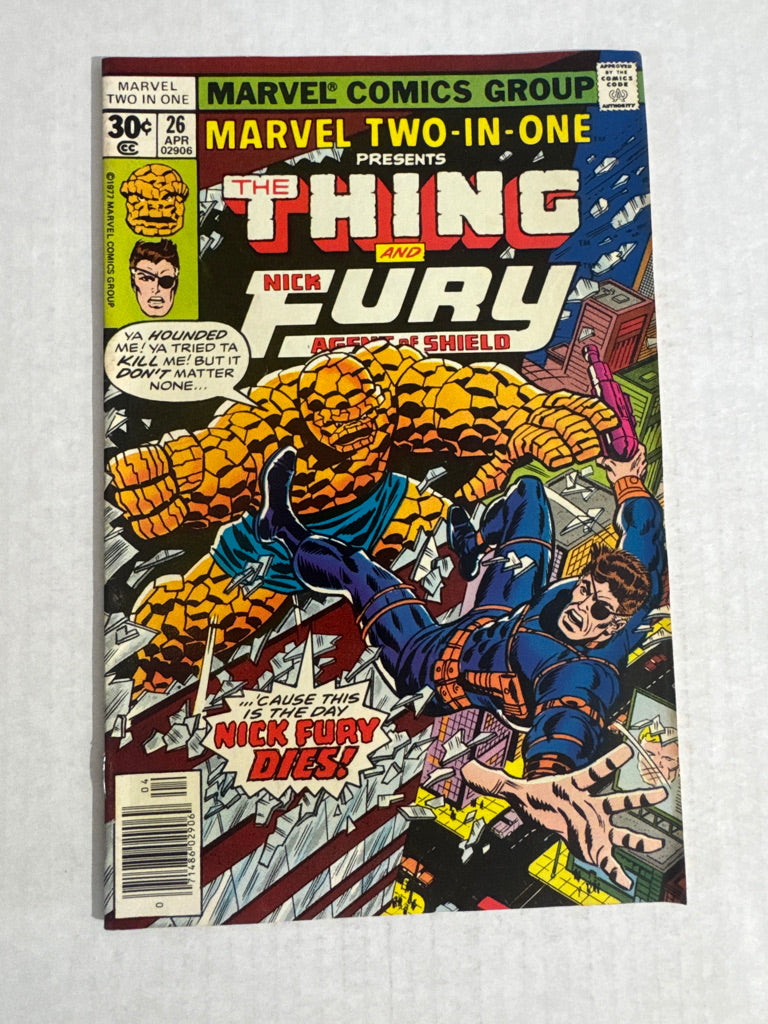 MARVEL TWO-IN-ONE #26 FN-