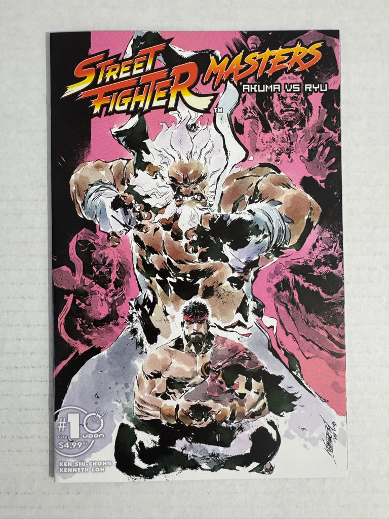 STREET FIGHTER MASTERS Akuma Vs Ryu #1 NM
