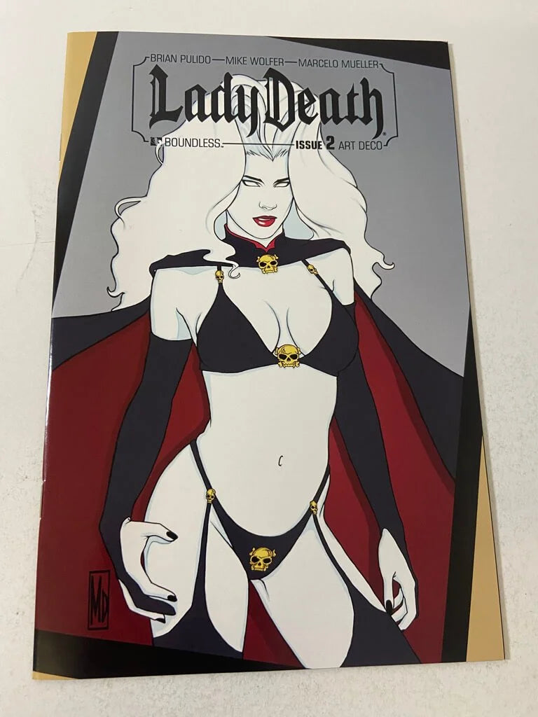 LADY DEATH #2 NM Art Deco Variant