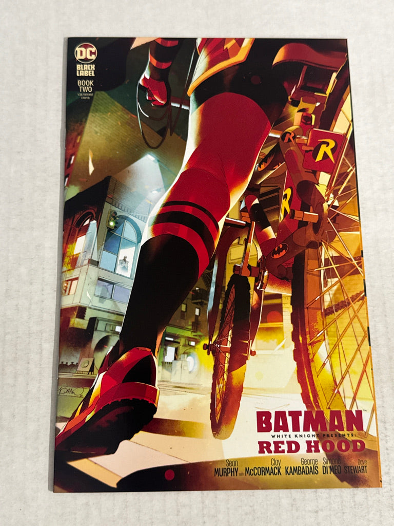 BATMAN WHITE KNIGHT PRESENTS RED HOOD #2 NM 1:25 Simone Di Meo Variant