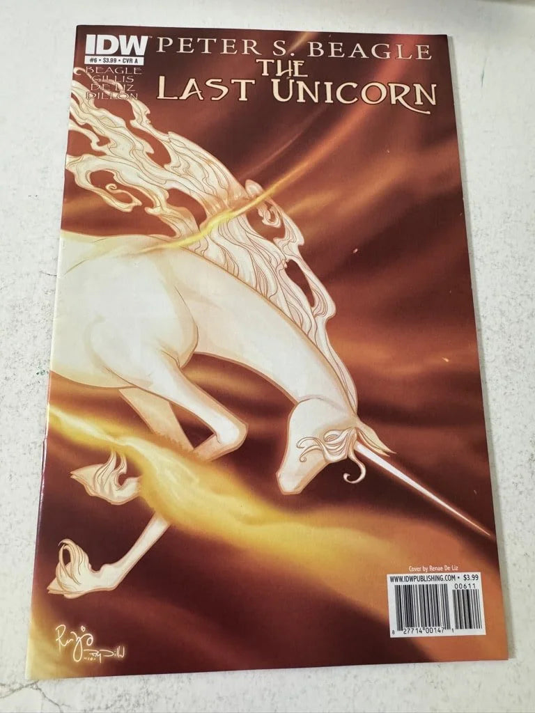 THE LAST UNICORN #6 VF/NM B Variant