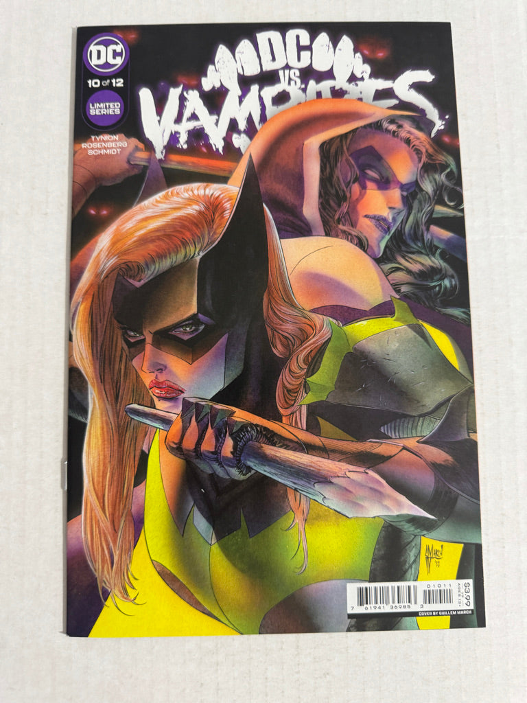 DC VS VAMPIRES #10 NM Guillem March Cover