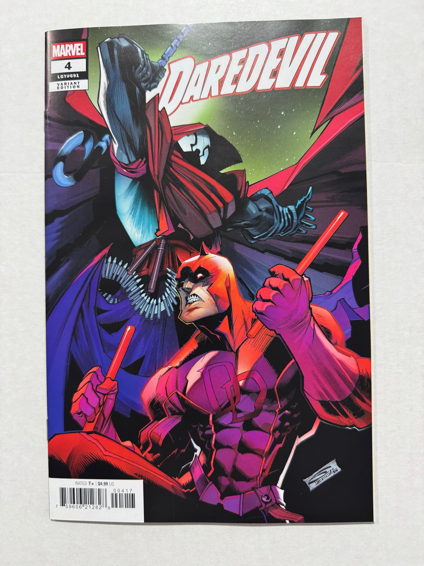 DAREDEVIL #4 Vol 9 NM 1:25 Sandoval Variant