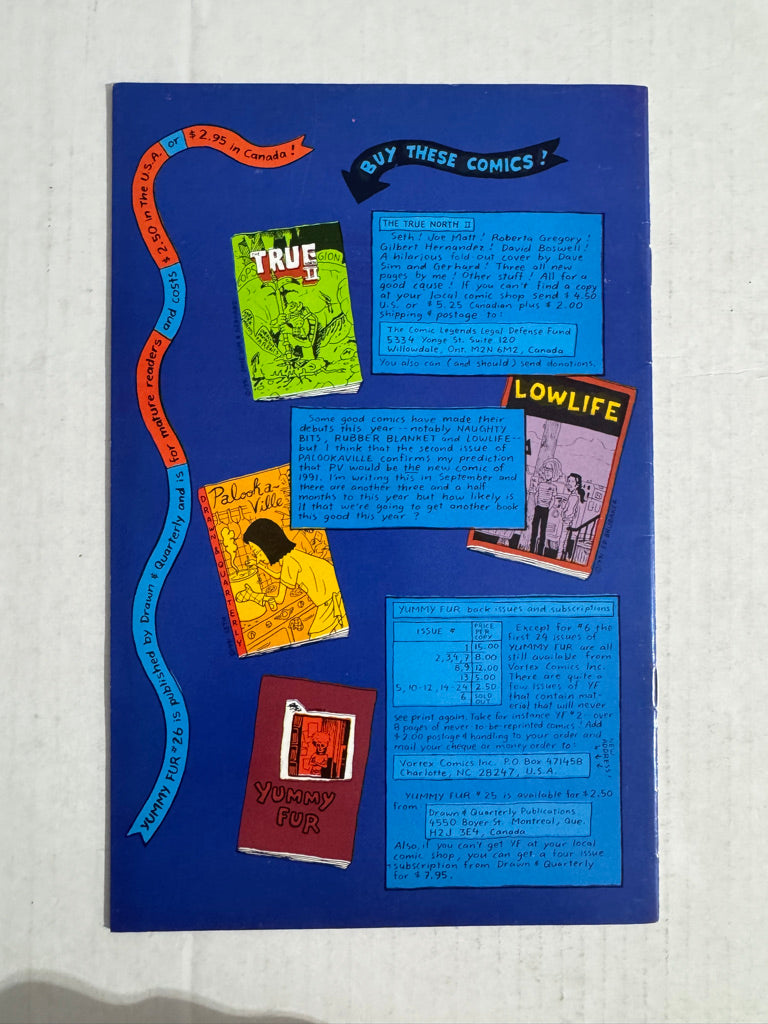 YUMMY FUR #26 VF
