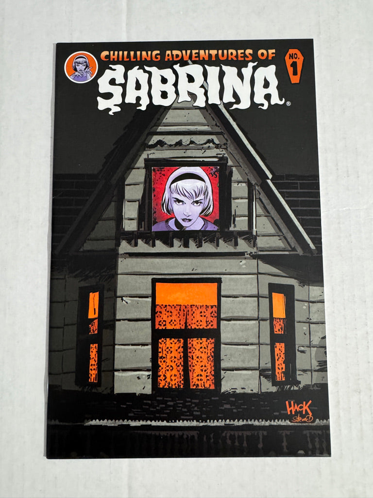 CHILLING ADVENTURES OF SABRINA #1 VF/NM Die-Cut Cover