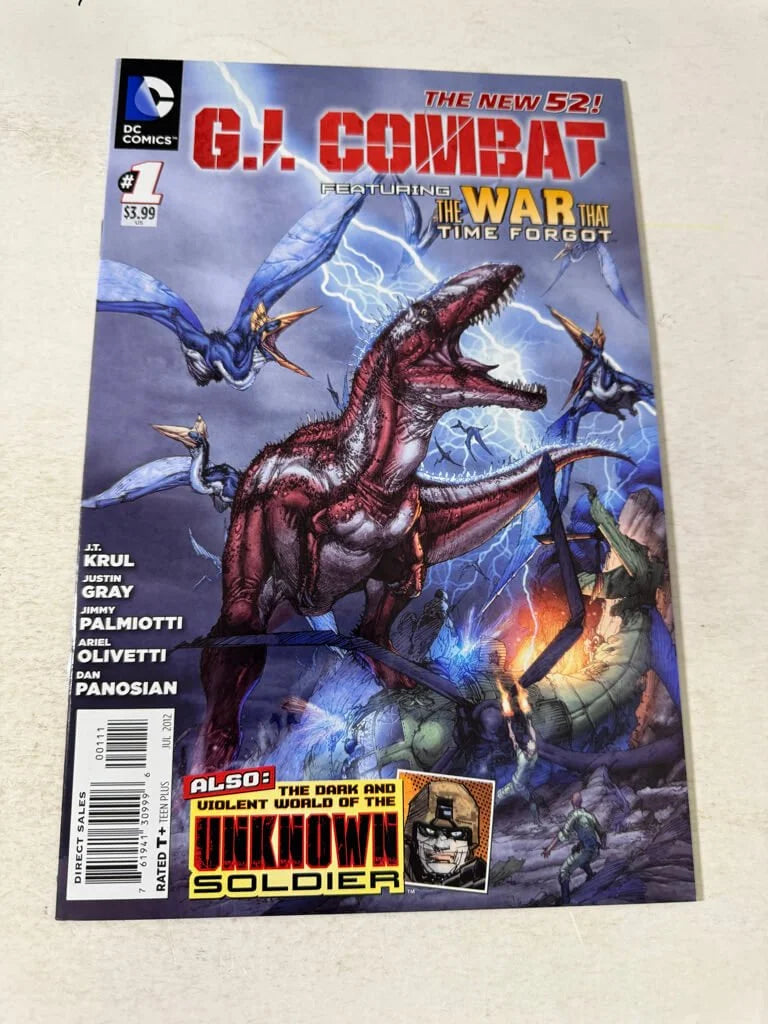 GI COMBAT #1 Vol 2 NM-