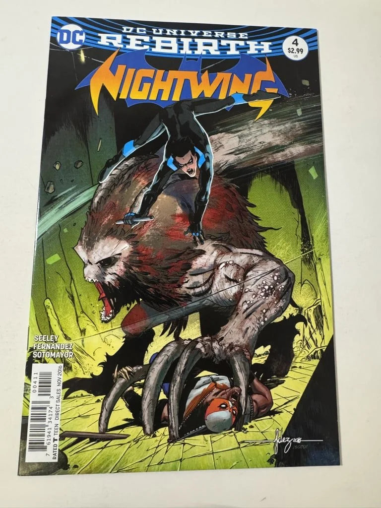 NIGHTWING #4 Vol 4 NM