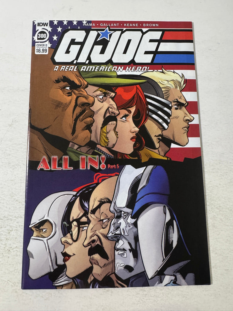 GI JOE A Real American Hero #300 NM D Variant
