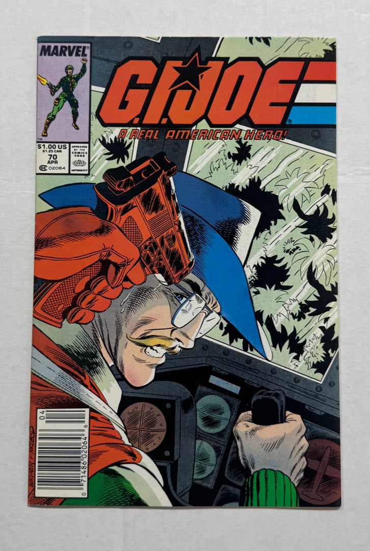 GI JOE A Real American Hero #70 NM- NEWSSTAND