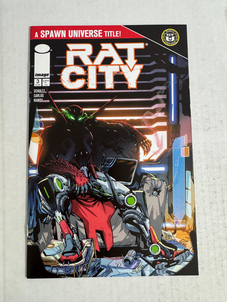 Spawn Universe RAT CITY #3 NM
