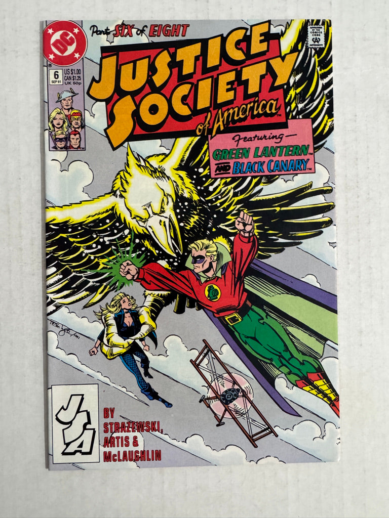 JUSTICE SOCIETY OF AMERICA #6 NM