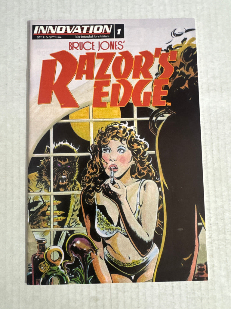 BRUCE JONES' RAZOR'S EDGE #1 VFNM