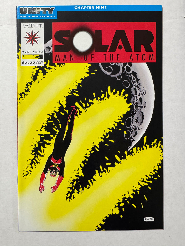 SOLAR MAN OF THE ATOM #12 NM Frank Miller Cover