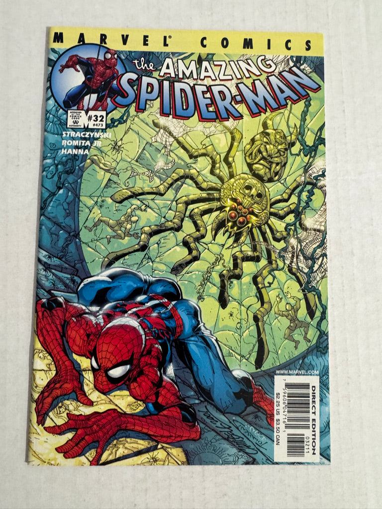 AMAZING SPIDER-MAN #32 Vol 2 J Scott Campbell Cover