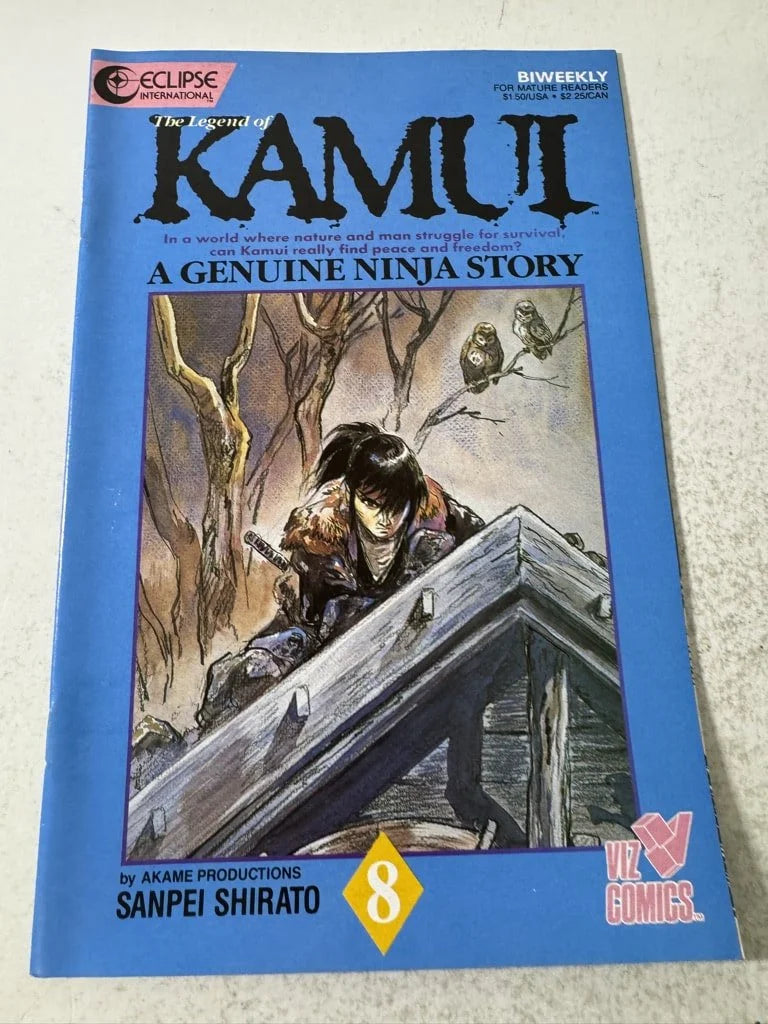 THE LEGEND OF KAMUI #8 VF/NM